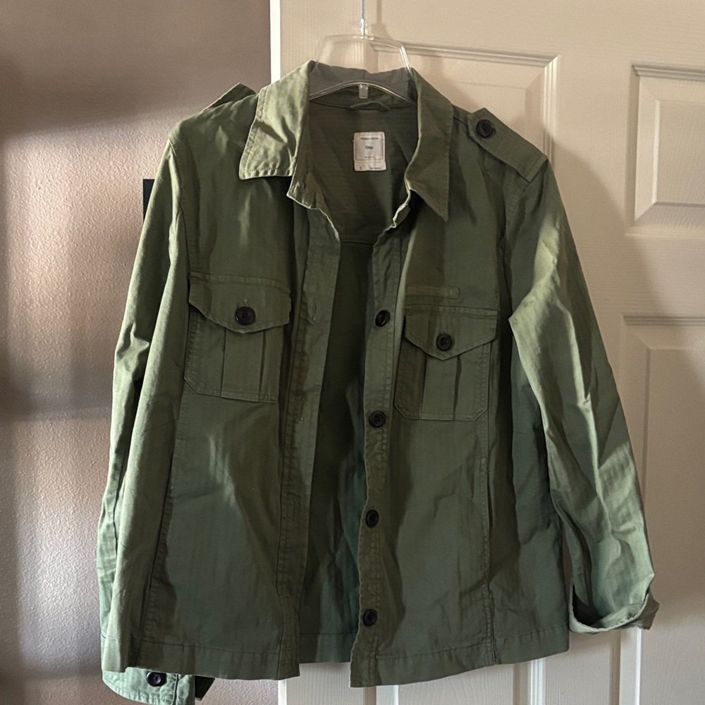 GAP Olive Green Casual Jacket